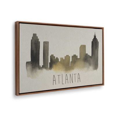 Atlanta Skyline Silhouette