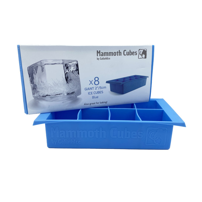 Mammoth Ice Cube Tray, Blue