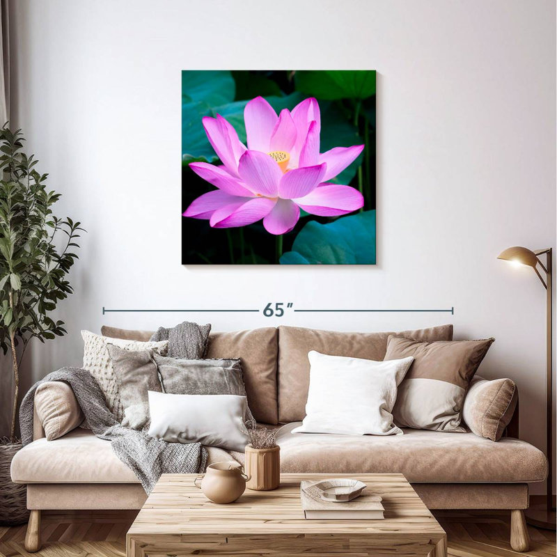 Lotus Blossom, 36" H x 36" W