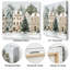 «Quiet Winter Square», art mural sur toile tendue-1809349364
