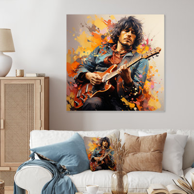 Rockstar Portrait 3 - Music Metal Wall Art