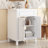Single 24'' Bathroom Vanity With Ceramic Top-1844762474