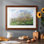Springtime, 1880 - Matted and Framed Under Acrylic Glass, Large Living Room Wall Art