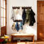 Freestanding 9 - Hook Coat Rack