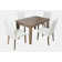 Fergerson - Person Extendable Four Leg Dining Set