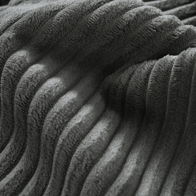 Canapé incurvé moderne U-Style 85,4 po, Gris