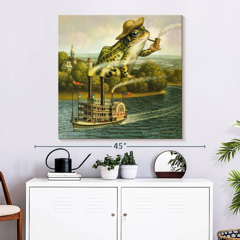 Kelan Mark Twain, 33" H x 33" W