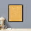 "Motif géométrique à motif abstrait jaune" sur papier-98267010-98267005