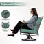 Ensemble de chaises pivotantes d'extérieur Charlton Home®-117769080