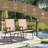 Set Of 2 Patio Folding Sling Back Camping Deck Chairs-966478495