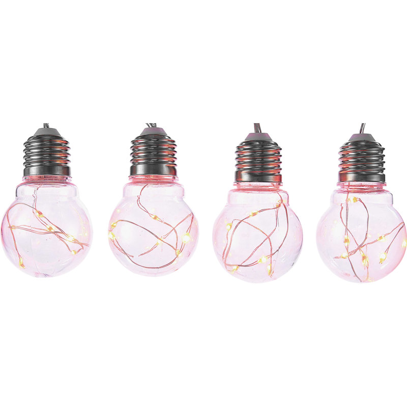 Lampe de chaîne solaire 24 lumières transparente