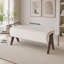 Banc Modern Modern Chenille, crème-299587818