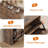 6-Door Flip-Up Shoe Cabinet with Adjustable Shelf, Grey Wood Entryway Storage Organizer for Hallway and Living Room-2038382223