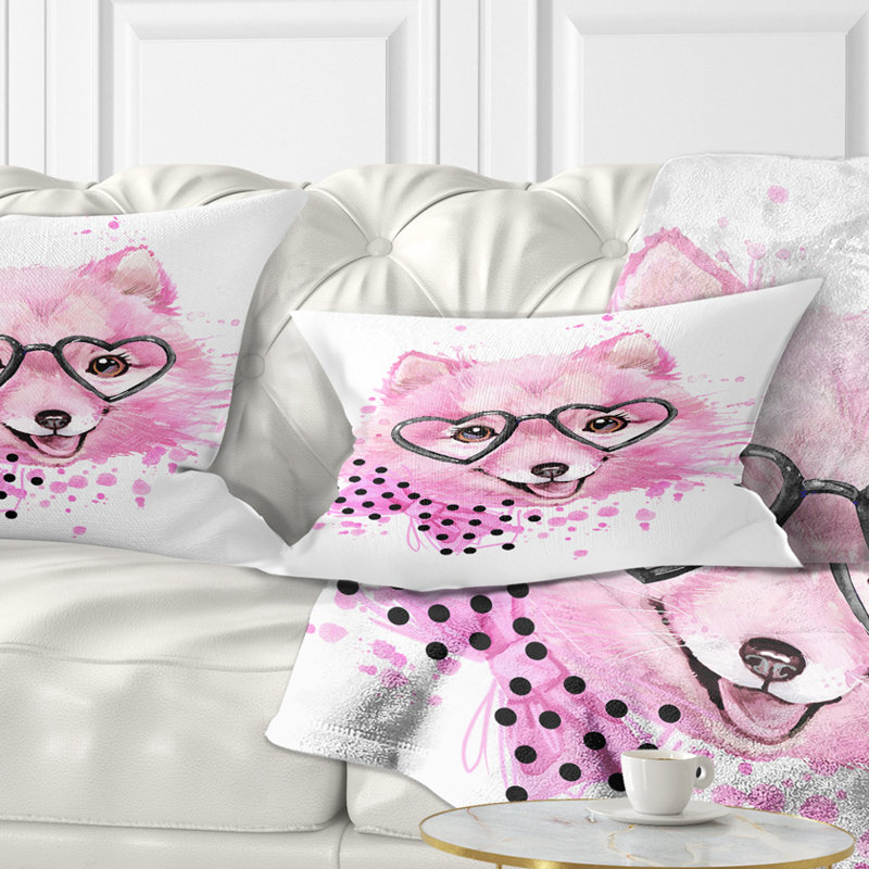 Coussin Pink Dog