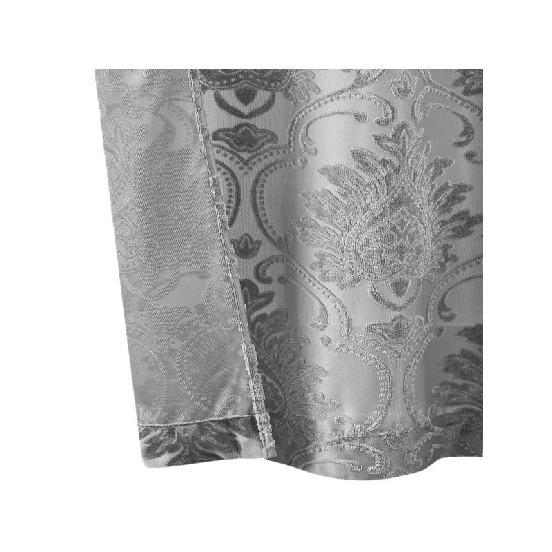 Sinjin Semi-Sheer Curtain Pair, 37" W x 84" L