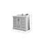 Meuble-lavabo simple 42 po avec plateau Charlotte-94846668
