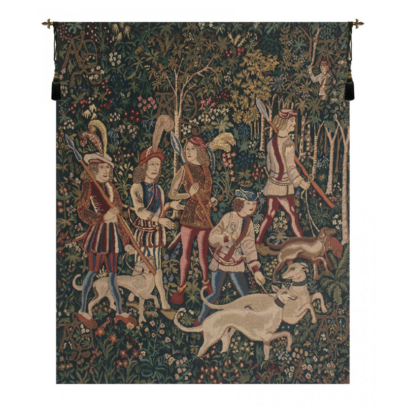Loom Woven Cotton Blend Wall Hanging, 42" H x 33" W