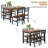 4 - Person Four Leg Dining Set-1709719837