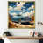 Gold Single Picture Framed