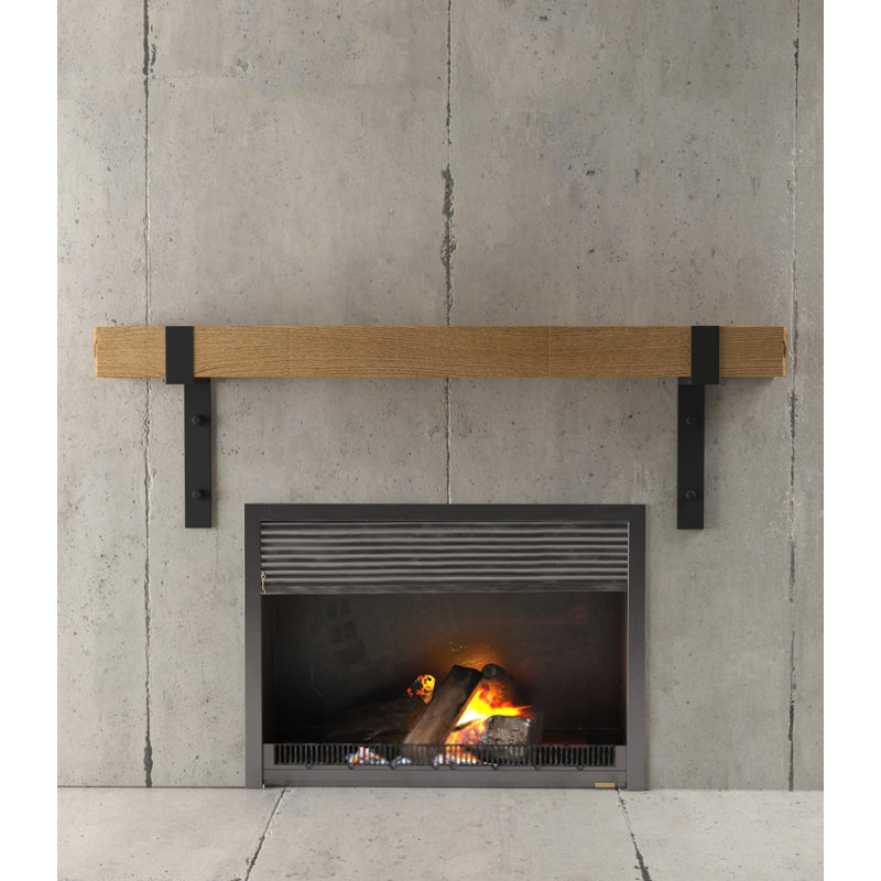 Fleener Fireplace Shelf Mantel