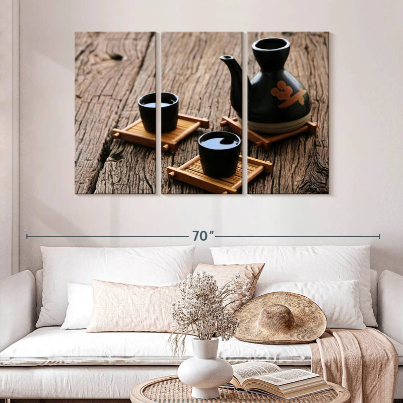 Yarlin Traditional Sake, 32" H x 50" W