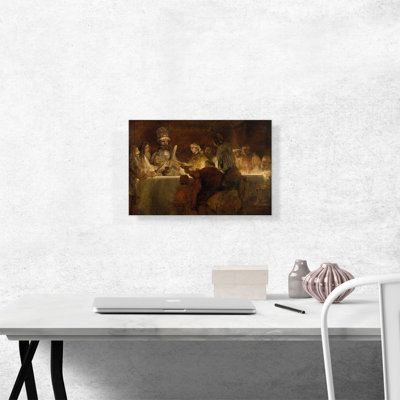 «The Conspiracy of the Batavians Under CLAUDIUS civilis 1662» par Rembrandt van Rijn, reproduction d'art sur toile tendue