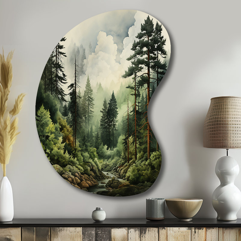 Décoration murale irrégulière Gulran, H 39 po x l 28 po