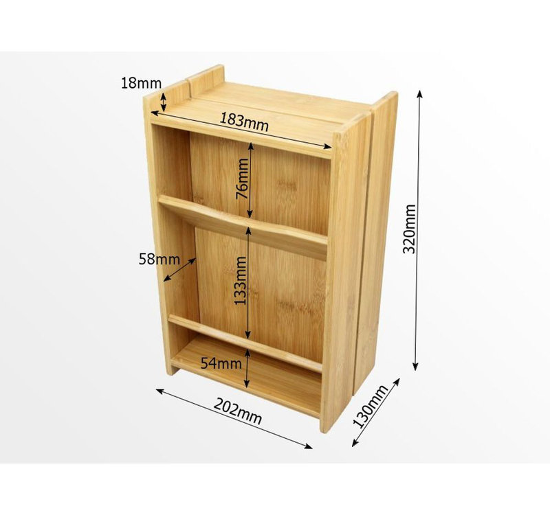Wood Desk Organiser