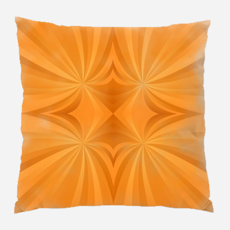 Coussin décoratif en spirale, Intérieur
