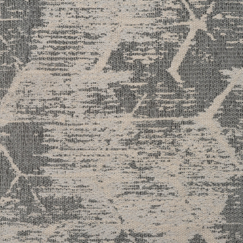 Harley-Drake Abstract Textured Fabric, Charcoal