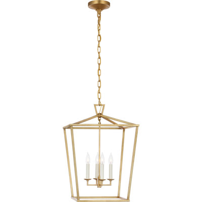 Darlana Medium Lantern in Gild