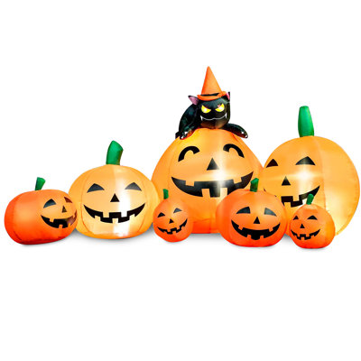 7 FT Halloween Inflatable Pumpkin