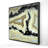 Lace Agate Shapes Abstract Canvas - Black Framed Home Decor
