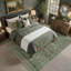 Tapis oriental rétro vert-1595194131