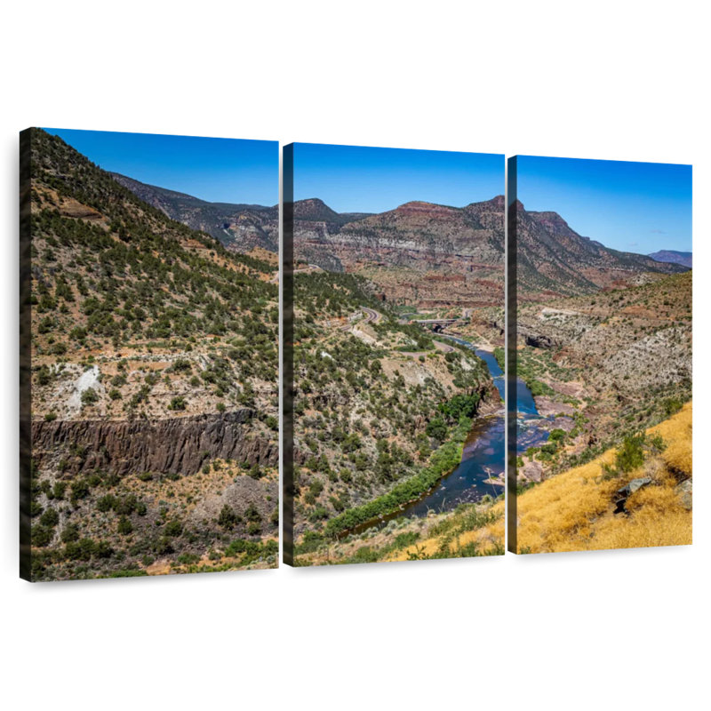 Alvord Salt River Canyon, 20" H x 33" W