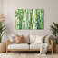 Art mural hawaïen en bambou beige-2081559517