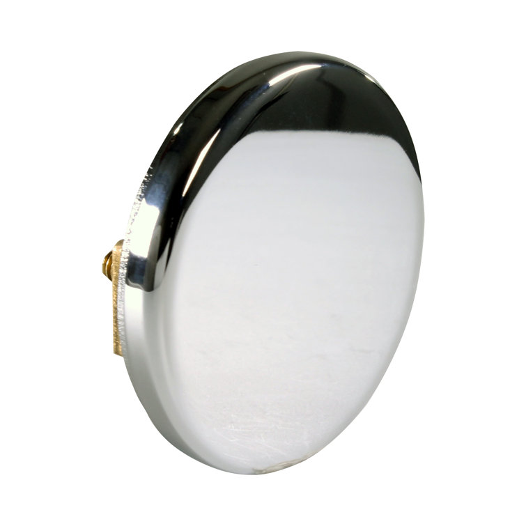 No-Hole Bath Overflow Faceplate and Adaptor