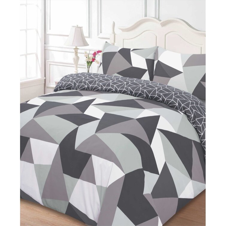 Lilyana Abstract Duvet Cover Set with Pillowcases