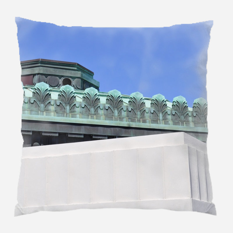 Microsuede Reversible Throw Pillow