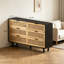 Armoire de rangement en rotin 6 tiroirs-1508799774