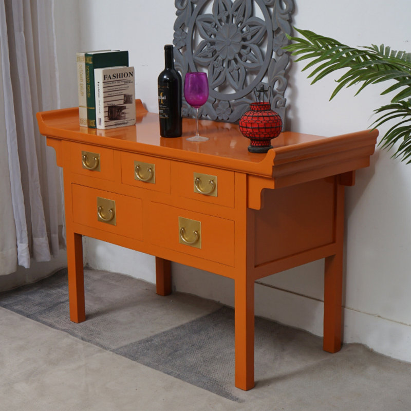 Commode rétro multifonctionnelle