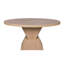 Newport Round Solid Oak Dining Table-21514317
