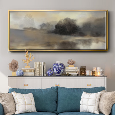 Misty Pond- Toile encadrée