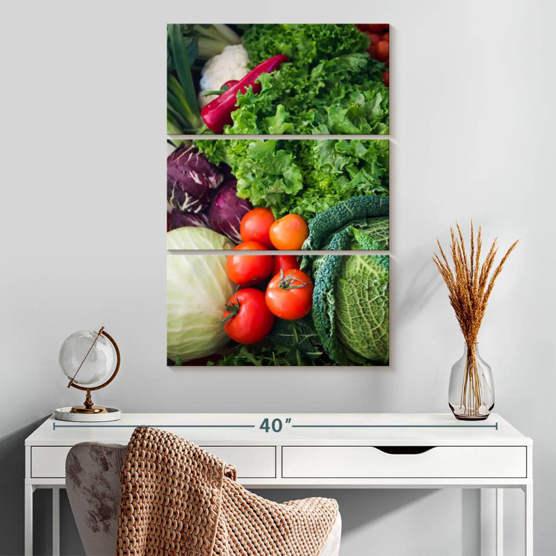 Yarlin Fresh Vegetable Harvest, 32" H x 20" W