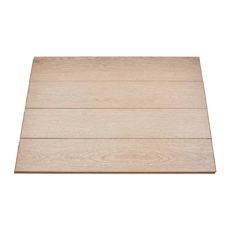 15.5cm W x 81.5cm L x 1.2cm Laminate Flooring, Beige