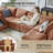Cheltenham 127"W Modern 6-Piece Extra-Wide Storage Sectional Sofa-943764453