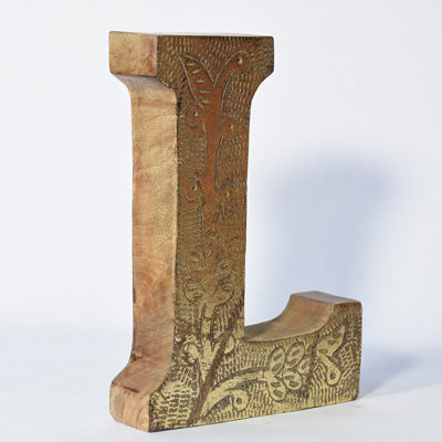 Haddam Text & Numbers Letter Block