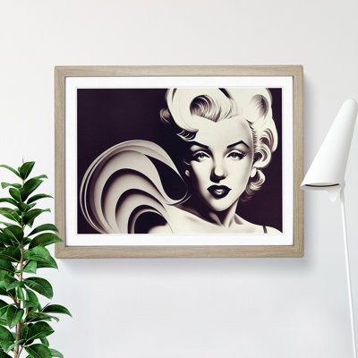 Bombshell Woman - Single Picture Frame Print