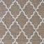 Tapis d'intérieur / extérieur taupe / sable à motif géométrique Broddrick-1222353422