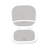 Illumi Square LED Compact Mirror for Women, Portable Lighted Travel Makeup Mirror with 10X Magnification